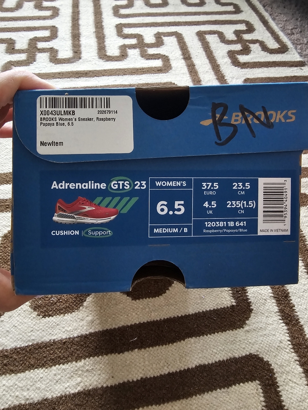 🩷Brooks Women’s Running Sneakers Shoes  Adrenaline GTS 23 - Picture 6 of 6